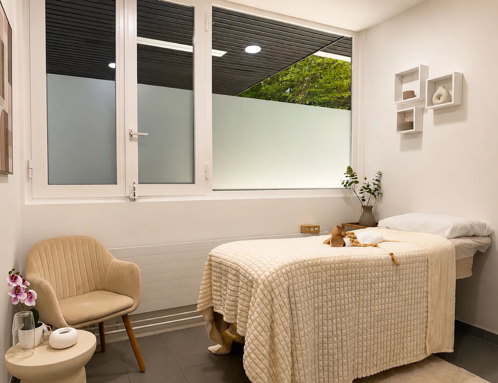 Espace détente du spa